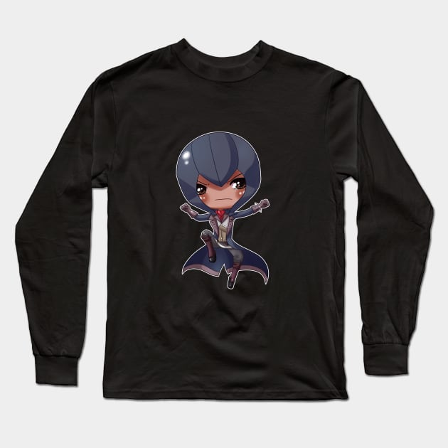 Chibi Arno Long Sleeve T-Shirt by sambeawesome